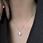 Waterdrop Sterling Silver Necklace