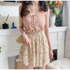 Plain Camisole Top / Floral Skirt