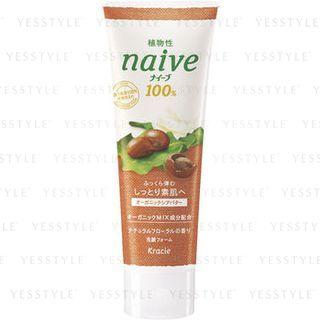Kracie - Naive Cleansing Facial Foam (shea Butter) 110g