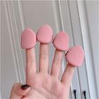 Set Of 4 : Powder Puff Set Of 4 - With Case - Pink - One Size