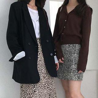 Long Double Breasted Blazer