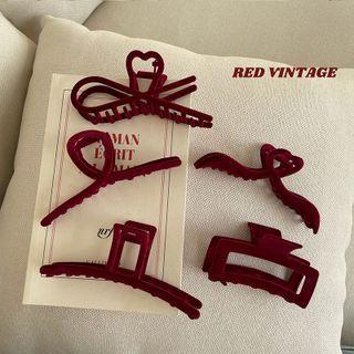Velvet Hair Claw (various Designs)
