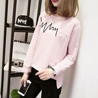 Print Long-sleeve Sweatshirt