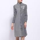 Pattern Shirtdress