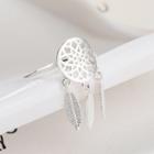 925 Sterling Silver Dream Catcher Open Ring
