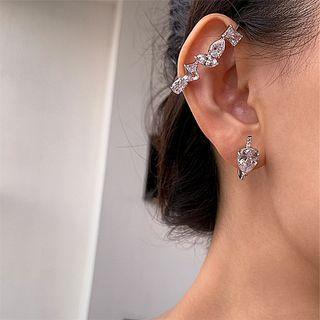 Rhinestone Alloy Cuff Earring (various Designs)