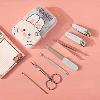 Set Of 7: Stainless Steel Manicure Kit