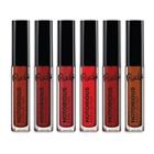Rude  - Crime Does Pay 6 Notorious Liquid Lip Color Set - Dark, Set Of 6 Set Of 6