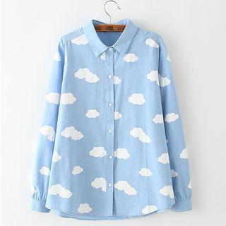 Cloud Print Shirt