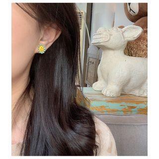 Smiley Flower Earring