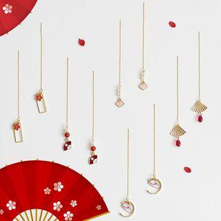 Alloy Sakura & Fan Dangle Earring (various Designs)
