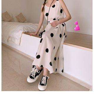 Hollow Wave Point Dress