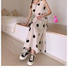 Hollow Wave Point Dress