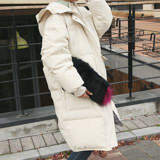 Hooded Long Duck-down Puffer Coat