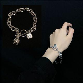 Bear Alloy Bracelet Bear - Bracelet - One Size