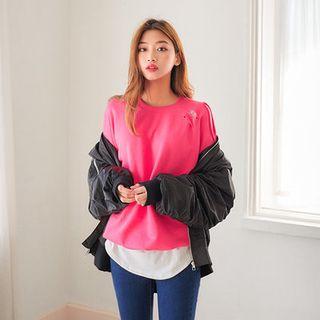 Distressed Vivid Sweatshirt