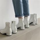 Chunky-heel Ankle Boot (3.5cm/5.5cm/7cm)