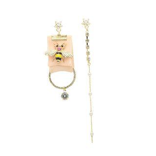 Non-matching Fabric Earring