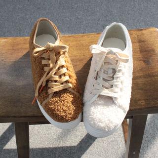 Sherpa-fleece Sneakers