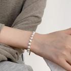 Pearl Sterling Silver Bracelet