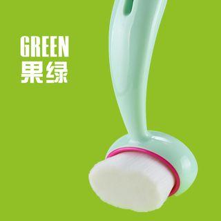 Facial Pore Cleansing Brush (apple Green) 1 Pc