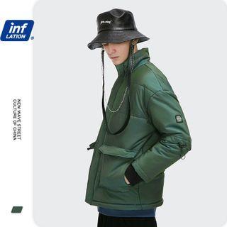 Reflective Stand-collar Padded Coat