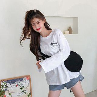 Become Printed Long-sleeve T-shirt