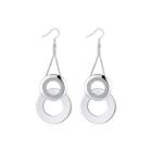 Fashion Circle Earrings Silver - One Size