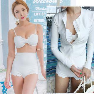 Set: Zip Jacket + Bikini