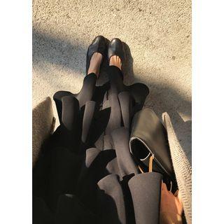 Frilled Tiered Long Skirt