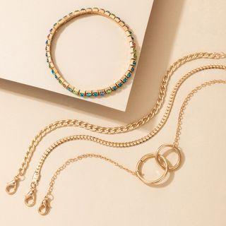 Set Of 4: Bracelet Set Of 4 - 16534 - Gold - One Size
