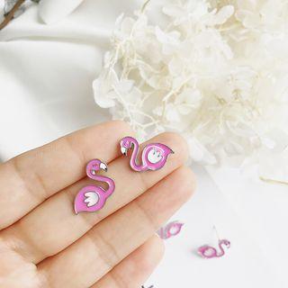 Flamingo Studs