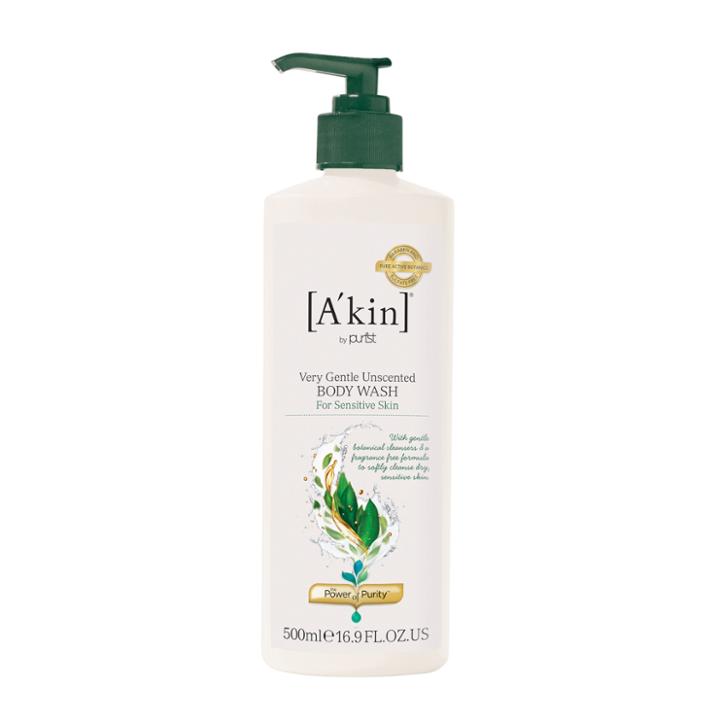 Akin - Unscented Very Gentle Body Wash 500ml