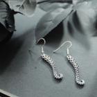 Octopus Tentacles Alloy Dangle Earring 1 Pair - Silver - One Size