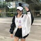 Cat Printed Light Jacket