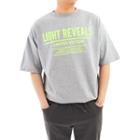 Plus Size Light Reveals Printed T-shirt