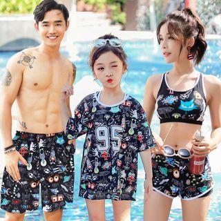 Family Matching Swim Top / Bottom / T-shirt / Set