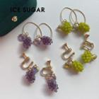 Grape Earring / Clip On Earring