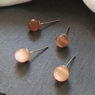 Glass Bead Studded Earring