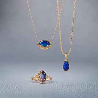 Gemstone Ear Stud / Ring / Necklace