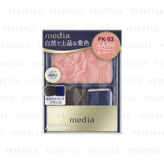 Kanebo - Media Bright Up Cheek N Color (#pk-03) 3g