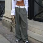 Low-rise Wide-fit Pants