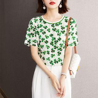 Clover Print T-shirt