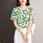 Clover Print T-shirt