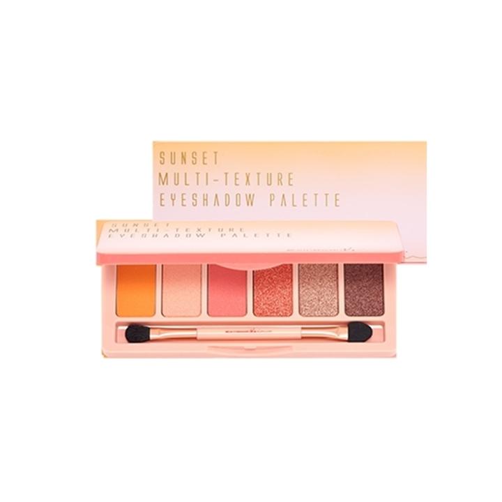 Beautymaker - Sunset Multi-texture Eyeshadow Palette 1 Pc