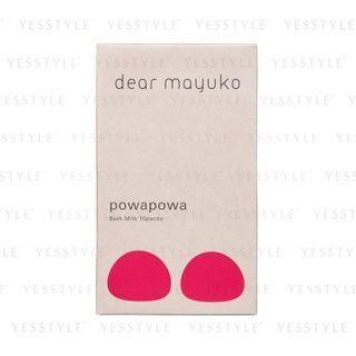 Dear Mayuko - Powapowa Bath Milk 10 Pcs