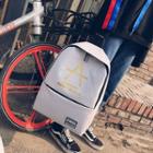 Letter A Canvas Backpack