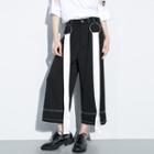 Ring Strap Wide-leg Pants