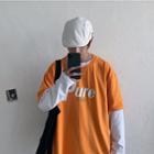 Letter Printed Loose-fit T-shirt