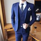 Suit Set: Blazer + Dress Vest + Dress Pants